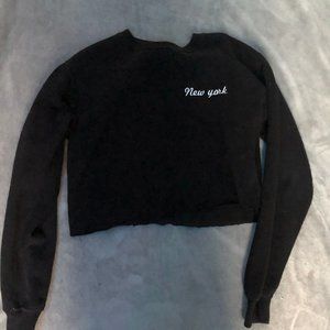 BRANDY MELVILLE NEW YORK SWEATSHIRT